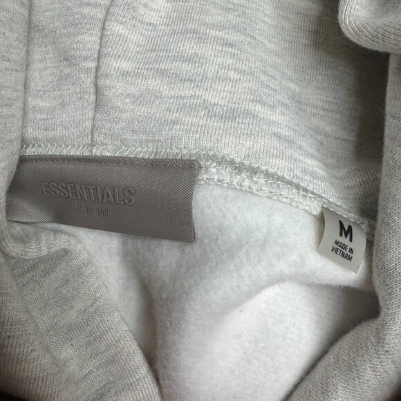 Fear Of God Essential Hoodies - Light Oat - Picture 4 of 5